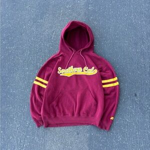 Vintage 90s Russell Athletic USC Southern California Hoodie Pullover Sweater